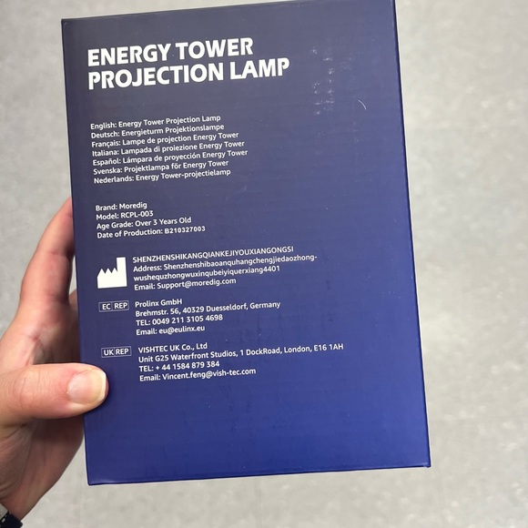 Excellent condition!Night Projector 360 Degree Rotation Star Light Projector - Picture 8 of 9